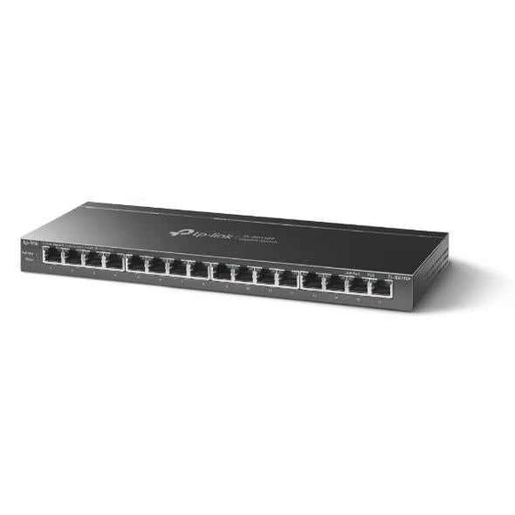 TP-LINK 16Port Gigabit Desktop Switch with 16Port PoE+ 16x Gigabit PoE+ Ports 802.3at/af 120W PoE Power Desktop Steel Case