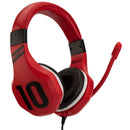 Casque de jeu subsonic football rouge