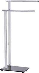 Retour client Ecost Porte-serviettes WENKO Lava 42 x 81 x 20 cm Acier inoxydable brillant