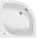 Baignoire d’angle acrylique MYKONOS 90x90 cm avec châssis-1