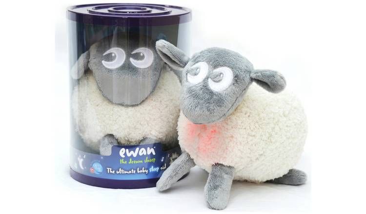 Doudou apaisant avec son et lumière SWEET DREAMERS Gris