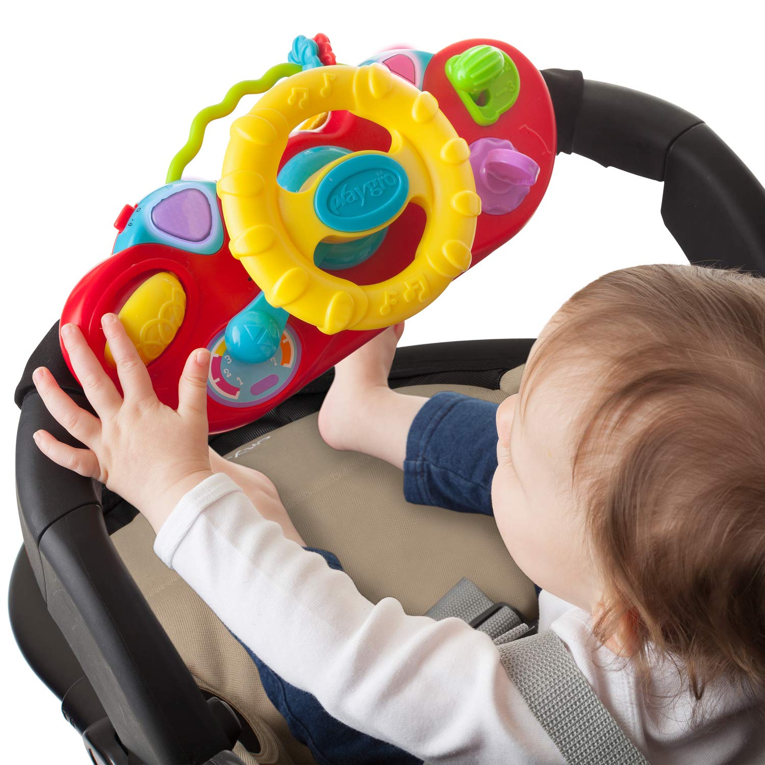 Voiture confortable avec musique et lumières PLAYGRO, 0186362