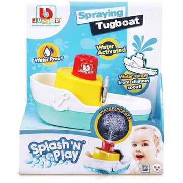 BB JUNIOR Splash 'N Play Spraying Tugboat, 16-89003