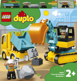 10931 LEGO® DUPLO Town Truck & Tracked Excavator