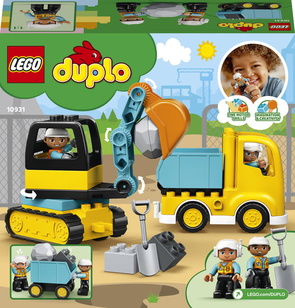 10931 LEGO® DUPLO Town Truck & Tracked Excavator