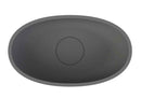 Vasque à poser gris mat ESCALA RIHO 55x32 cm solid surface