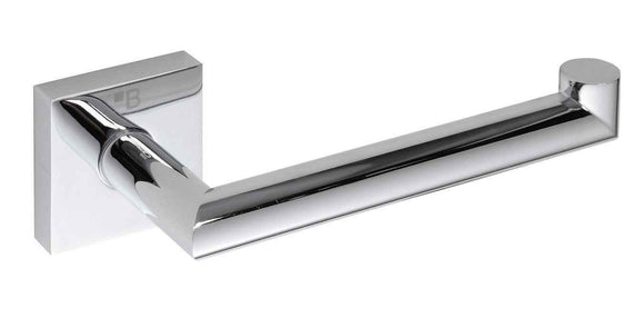 Porte papier toilettes BETA en laiton chromé sans couvercle 19 x 5,5 x7 cm