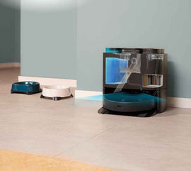 Robot aspirateur 4 en 1 11090 Spin Revolution Home&Wash avec base autovidante et autonettoyante