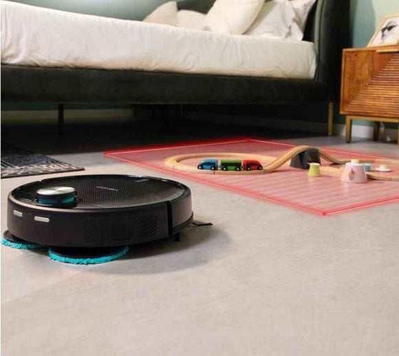 Robot aspirateur 4 en 1 11090 Spin Revolution Home&Wash avec base autovidante et autonettoyante