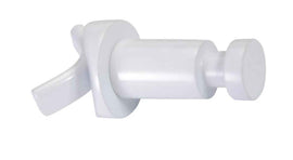 Patère blanche réglable RAWELL pour radiateur 3,2x3,2x8 cm