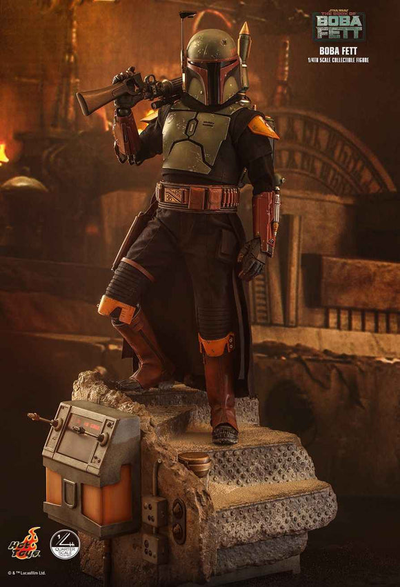 Figurine Hot Toys QS023 - Star Wars : The Book Of Boba Fett - Boba Fett Deluxe Version