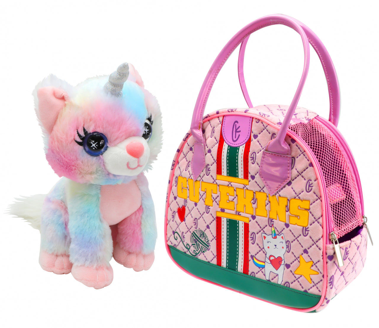 Cutekins caticorn avec étui de transport 35045