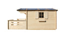 Maison de jardin CLEMATITE en bois épicéa 390x416 cm H. 243 cm-7