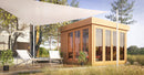 Maison de jardin ORCHIDEE en bois épicéa 370x350 cm-3