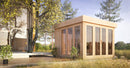 Maison de jardin ORCHIDEE en bois épicéa 370x350 cm-4