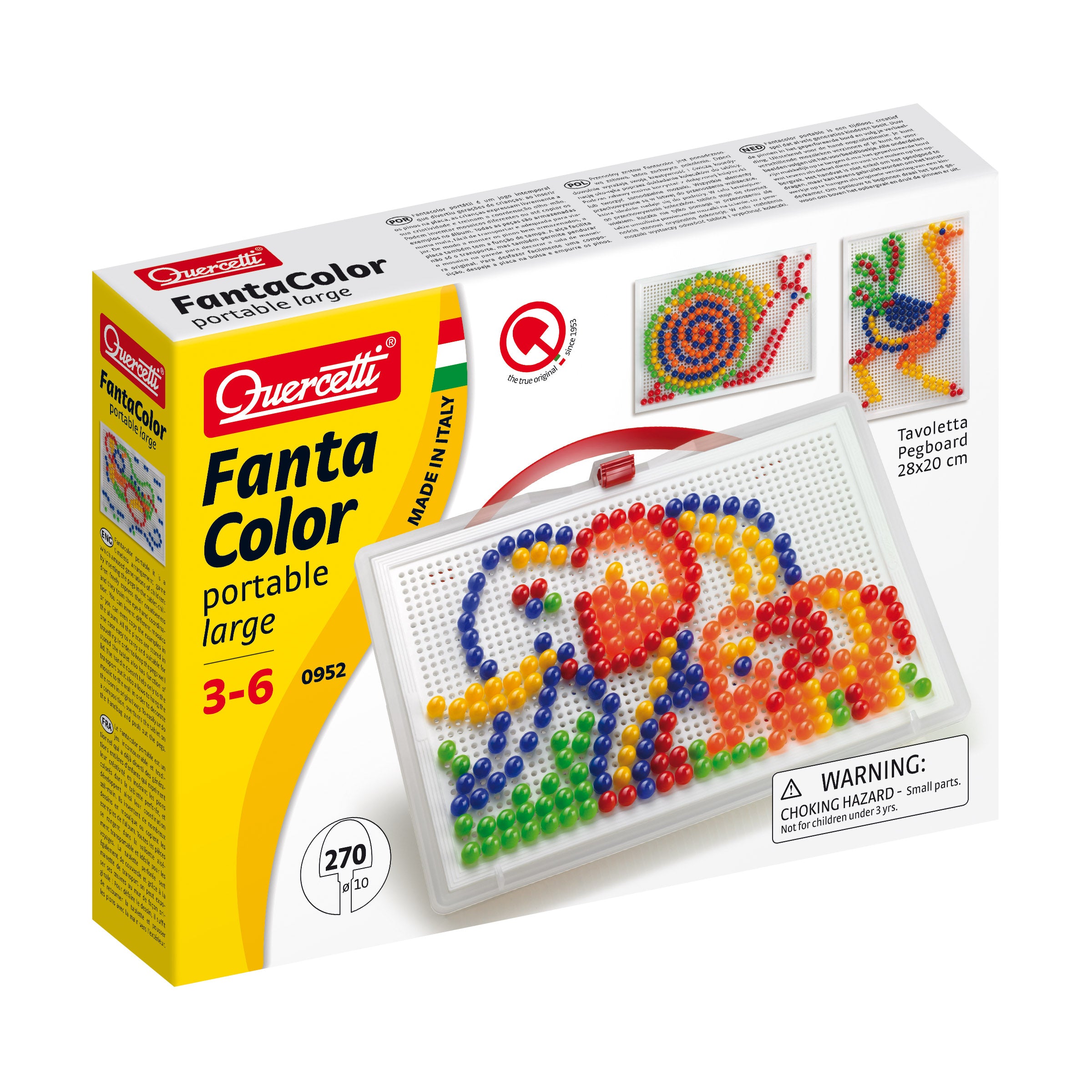 Mosaïque fantacolor 10 mm 270 pièces