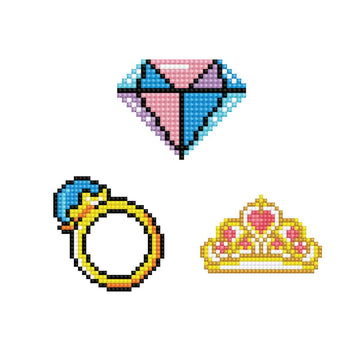 DIAMOND DOTS creativity set diamond painting GEM, 3 stickers, DTZ12.014