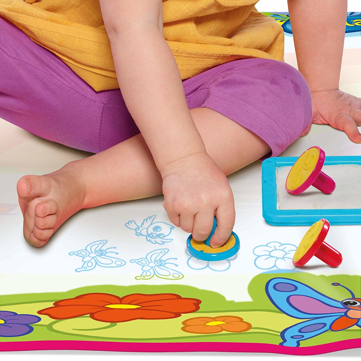 Tapis de dessin AQUADOODLE Super Rainbow Deluxe, E72772