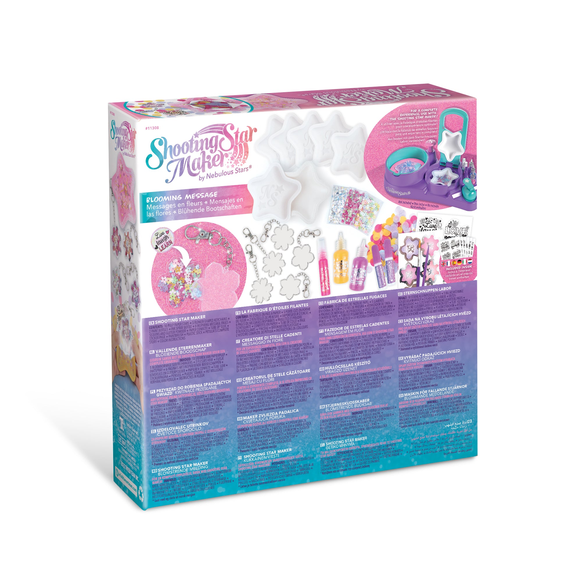 Coffret créatif NEBULOUS STARS Shooting Star Maker - Blooming Messages, 11308