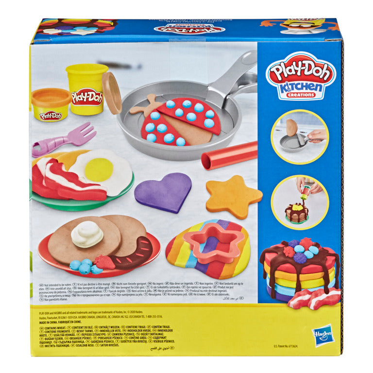 Coffret de jeu play-doh flip et crêpes