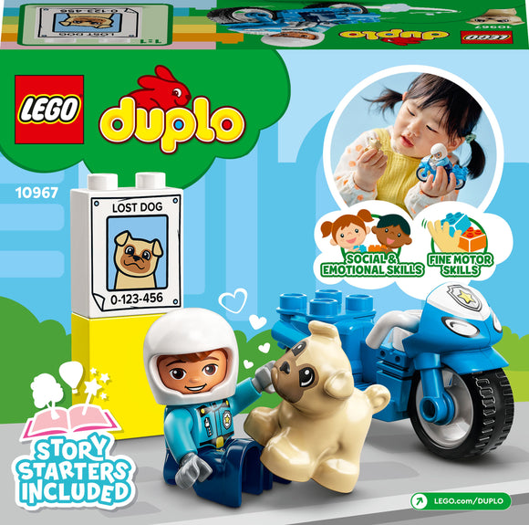 10967 LEGO® DUPLO® Moto de police de la ville