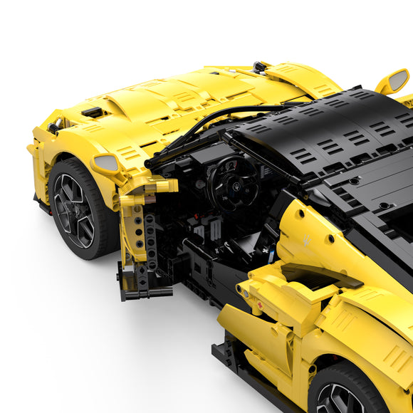 RASTAR 1:8 modèle de voiture à assembler Maserati MC20, 3457 pièces, 93510