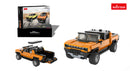 Rastar 1:30 modèle de voiture à assembler hummer ev assortiment orange/jaune 454 pièces 93700