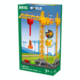 Grue de chantier brio avec éclairage 33835