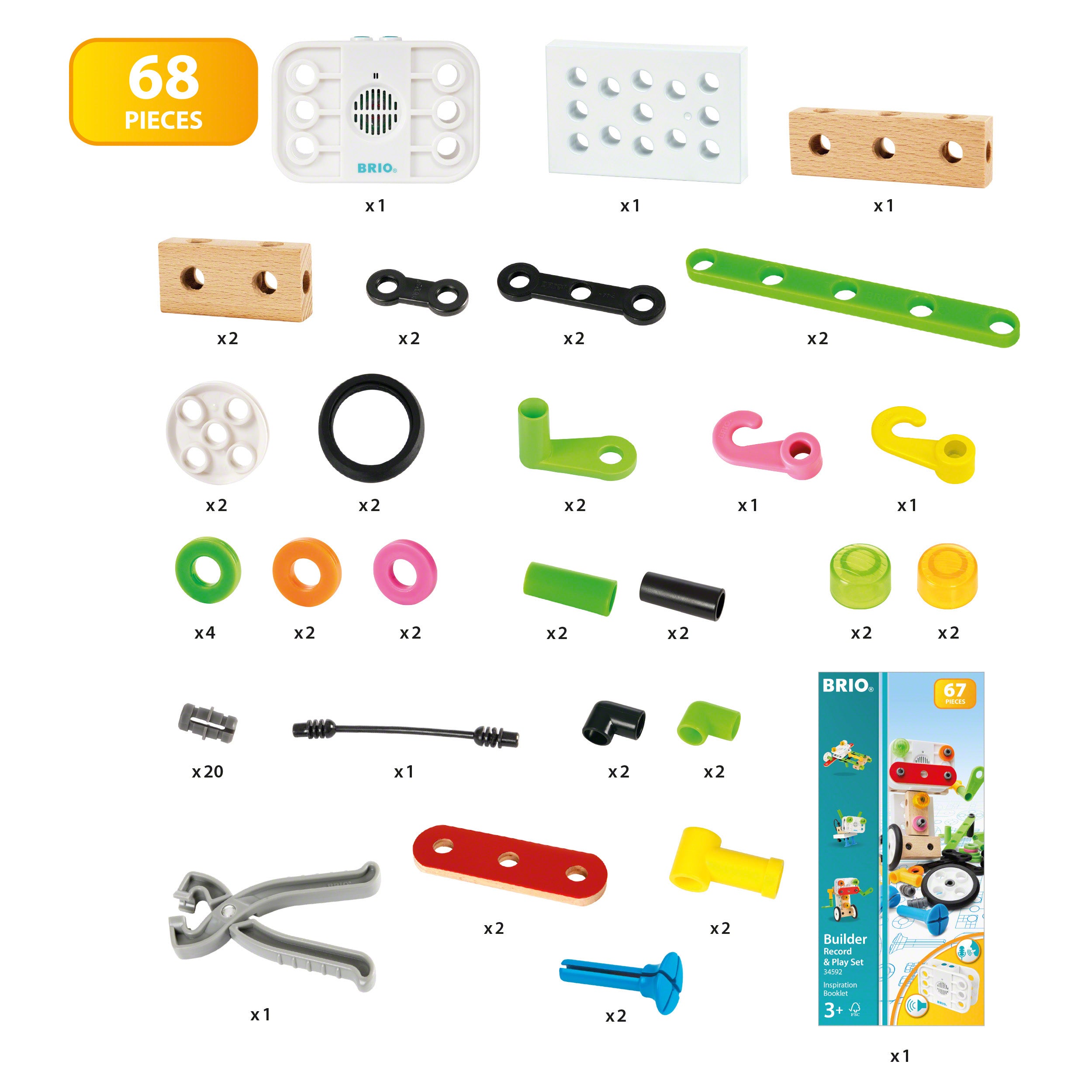 Coffret de jeu de construction BRIO, 34592