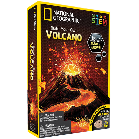 NATIONAL GEOGRAPHIC Volcano Science Kit, NGVOLCANO