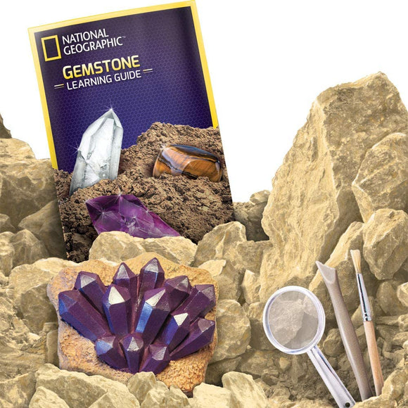 NATIONAL GEOGRAPHIC set Gemstone Dig Kit, NGGEM