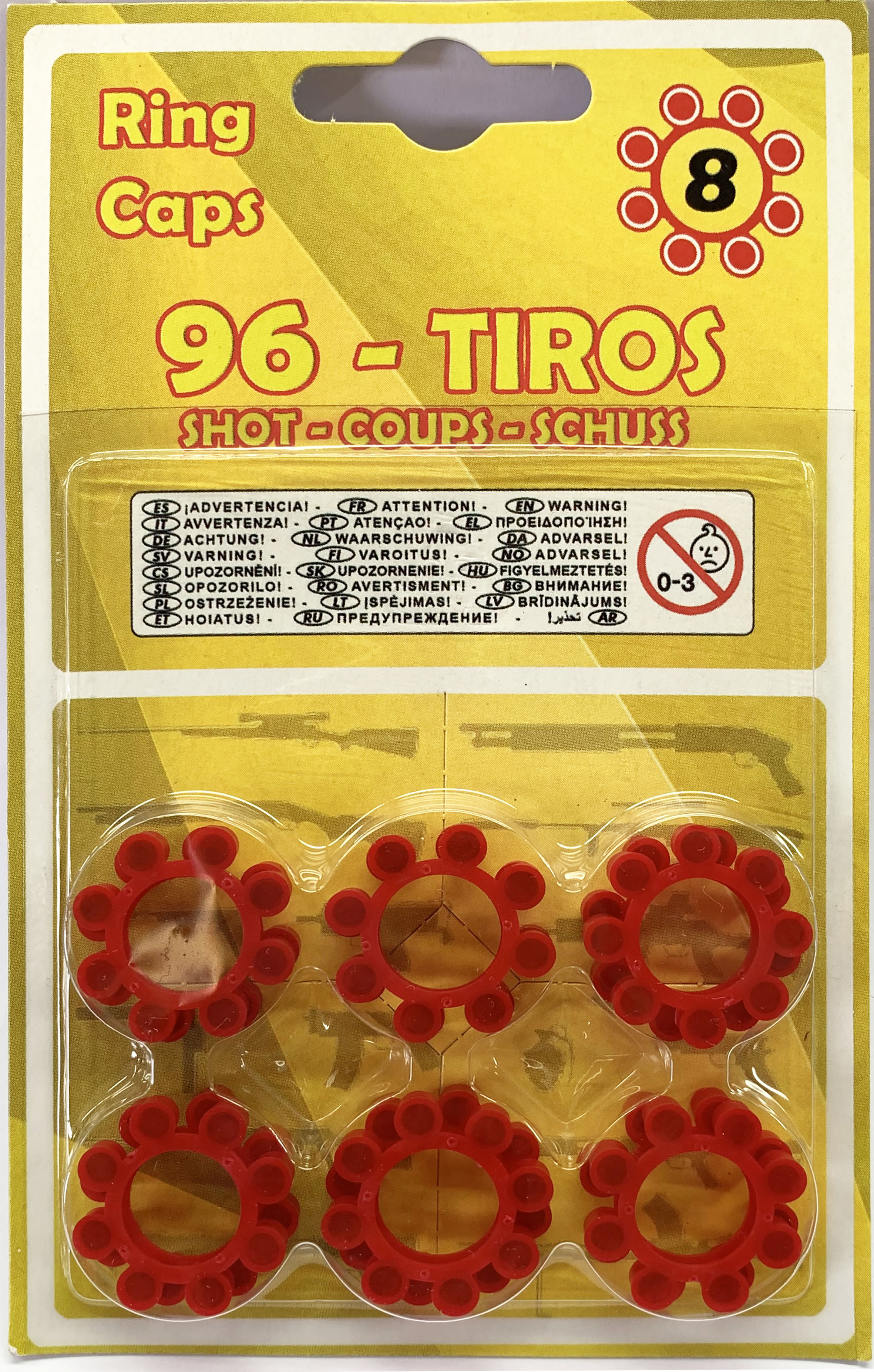 Blister gonher 8 doses. total 12 capsules 960/8