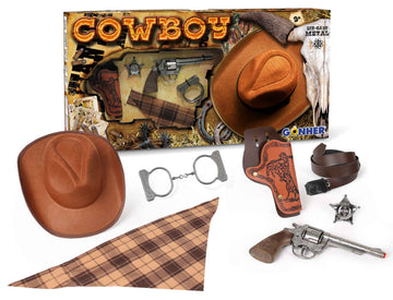 Zestaw kowbojski z kapeluszem Gonher