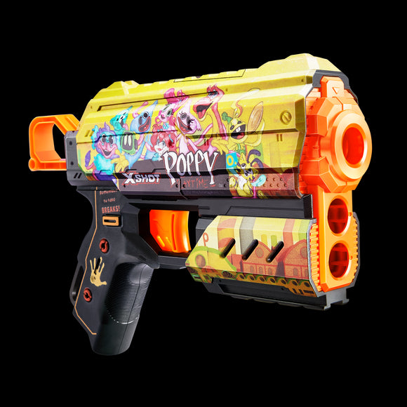Pistolet jouet X-SHOT Poppy Playtime, série Skins 1 Flux, assortiment, 36649