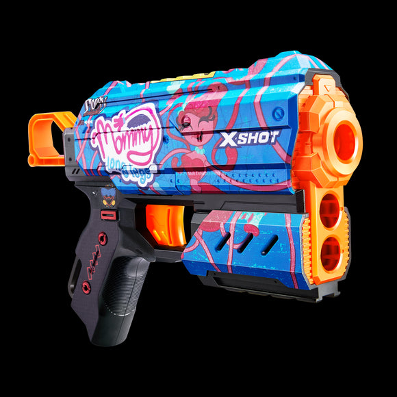 Pistolet jouet X-SHOT Poppy Playtime, série Skins 1 Flux, assortiment, 36649