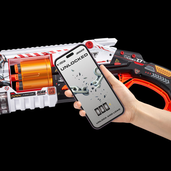 X-SHOT toy gun Lock Gun, Skins 1 series, 36606