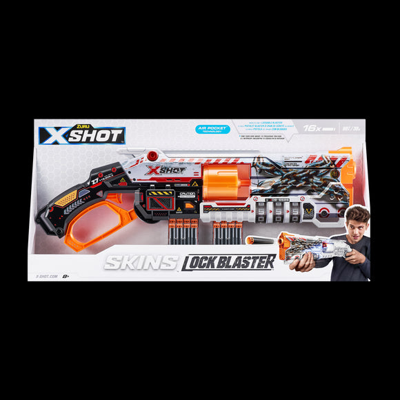 X-SHOT toy gun Lock Gun, Skins 1 series, 36606