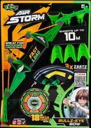Flèches ZING avec gâchette et cible Air Storm Bullz Eye, assortiment, AS200