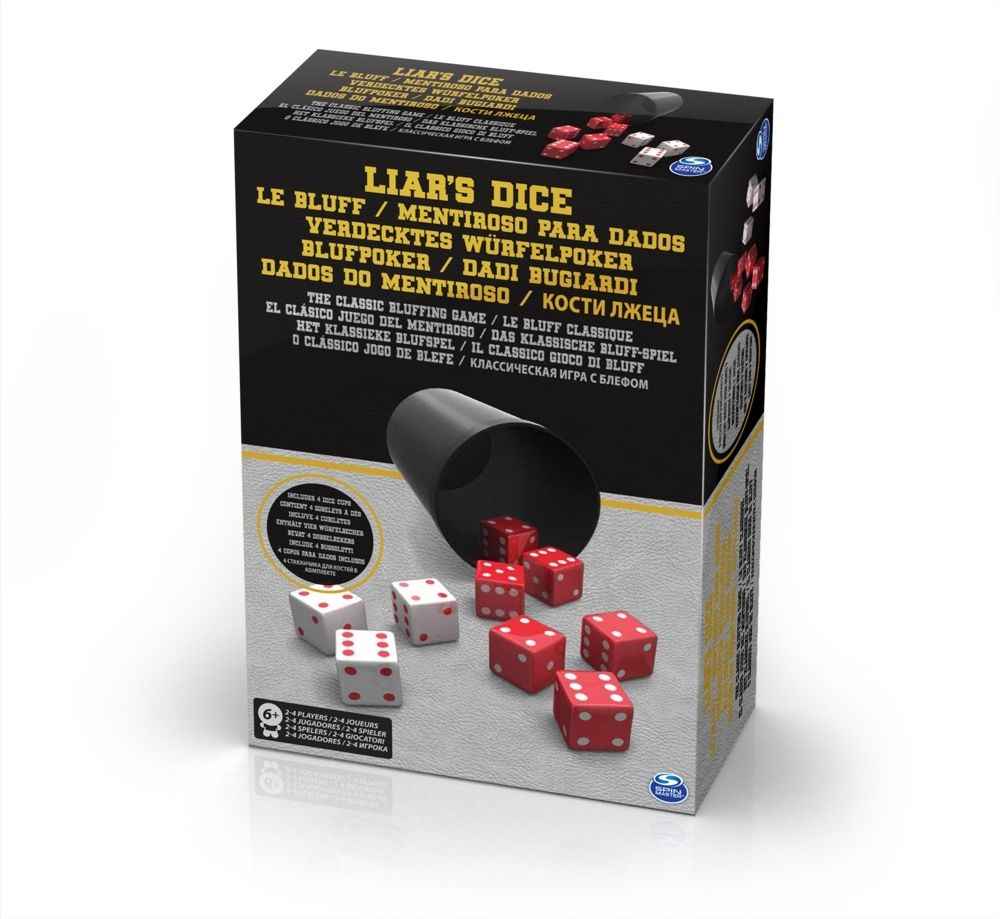Jeu de dés menteurs SPINMASTER GAMES, 6035369