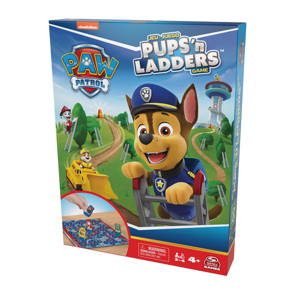 Jeu spinmaster games pups n ladders pat'patrouille 6068131