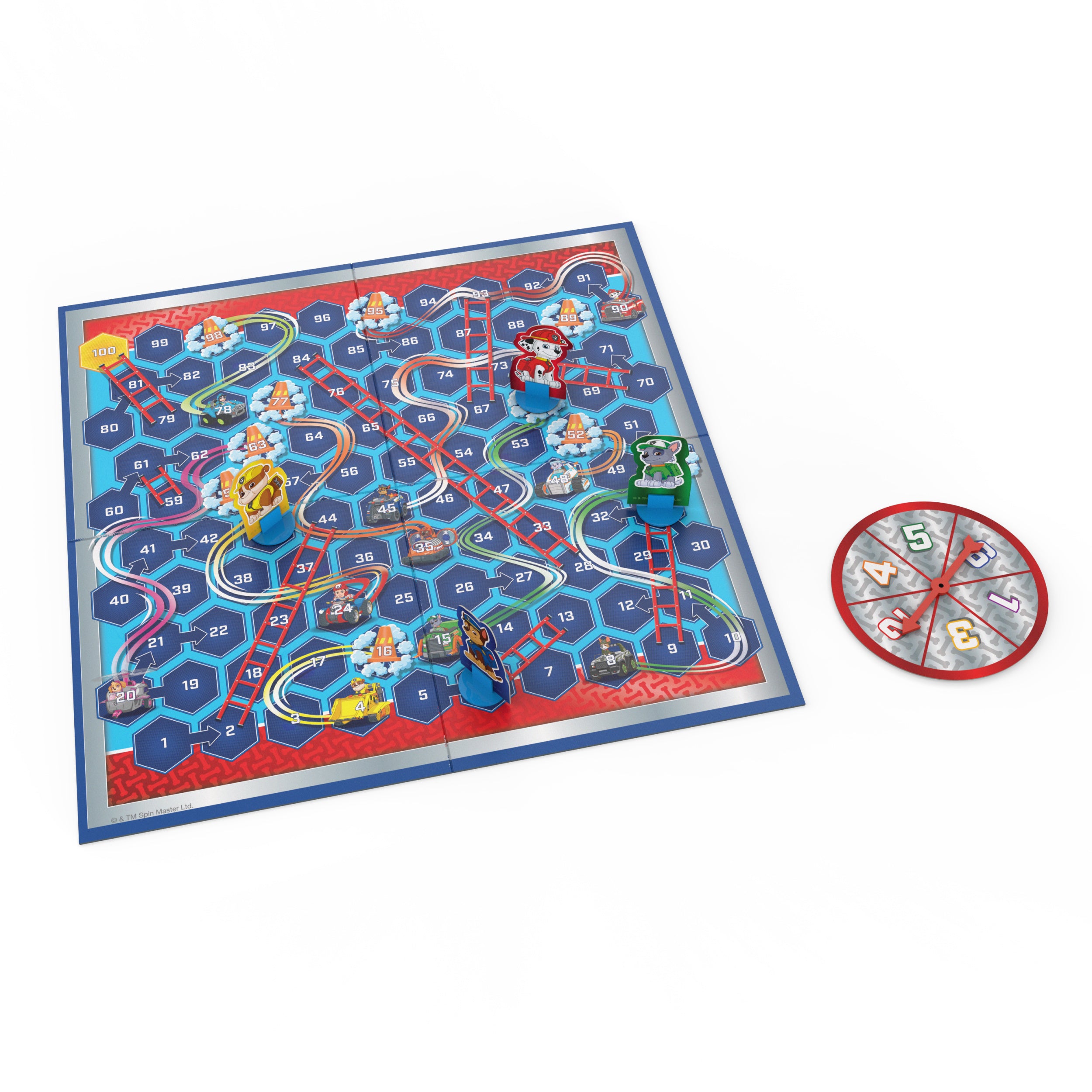 Jeu spinmaster games pups n ladders pat'patrouille 6068131