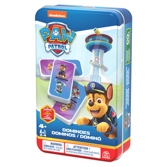 SPINMASTER GAMES game Dominoes Paw Patrol, 6067468