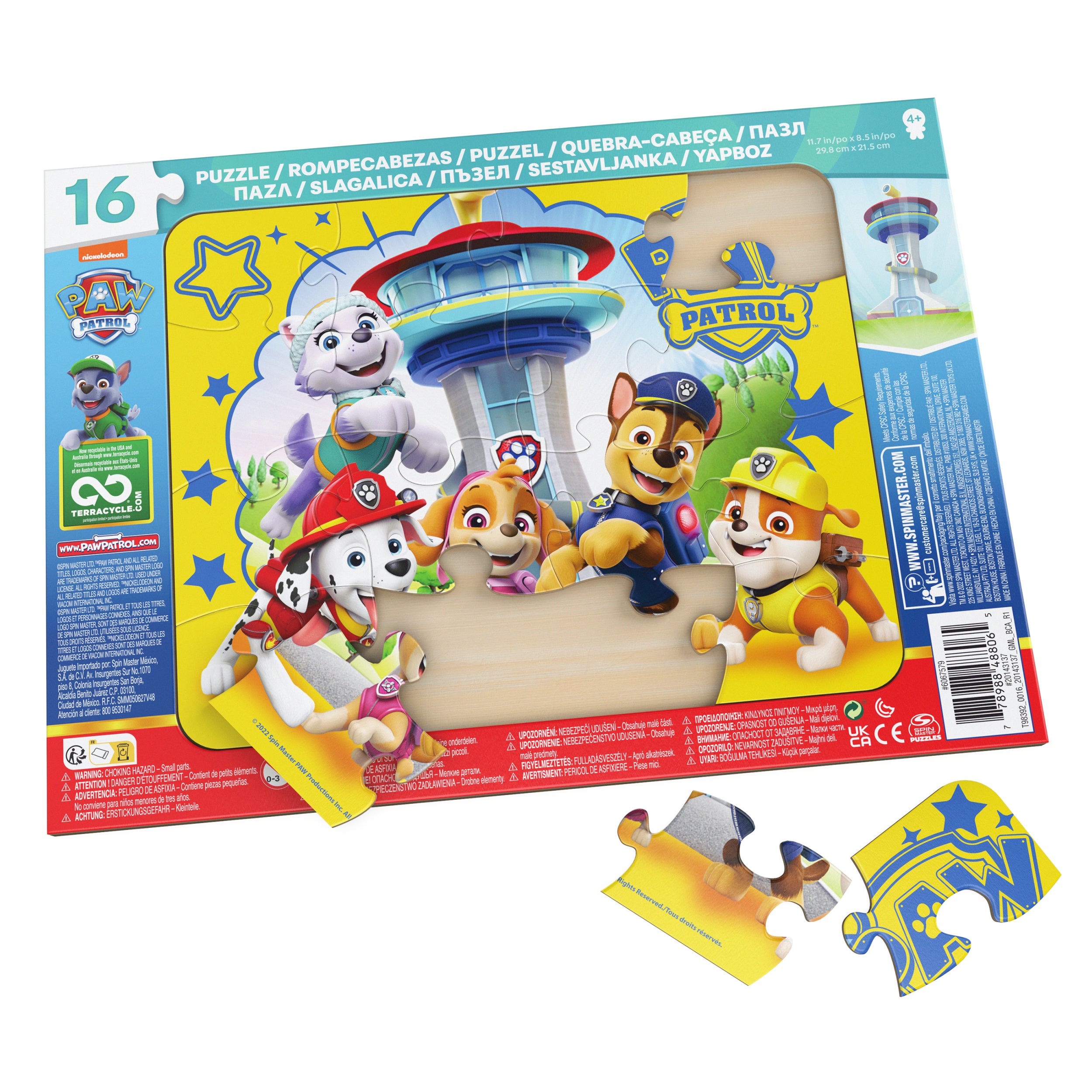 Puzzle pat'patrouille spinmaster games 6067579