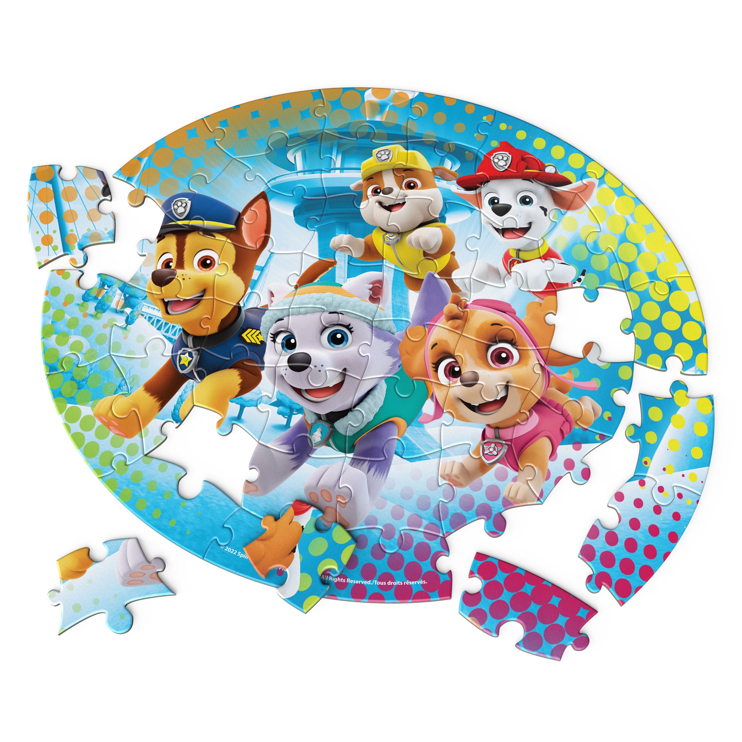 Puzzle spinmaster games pat'patrouille forme 6067570