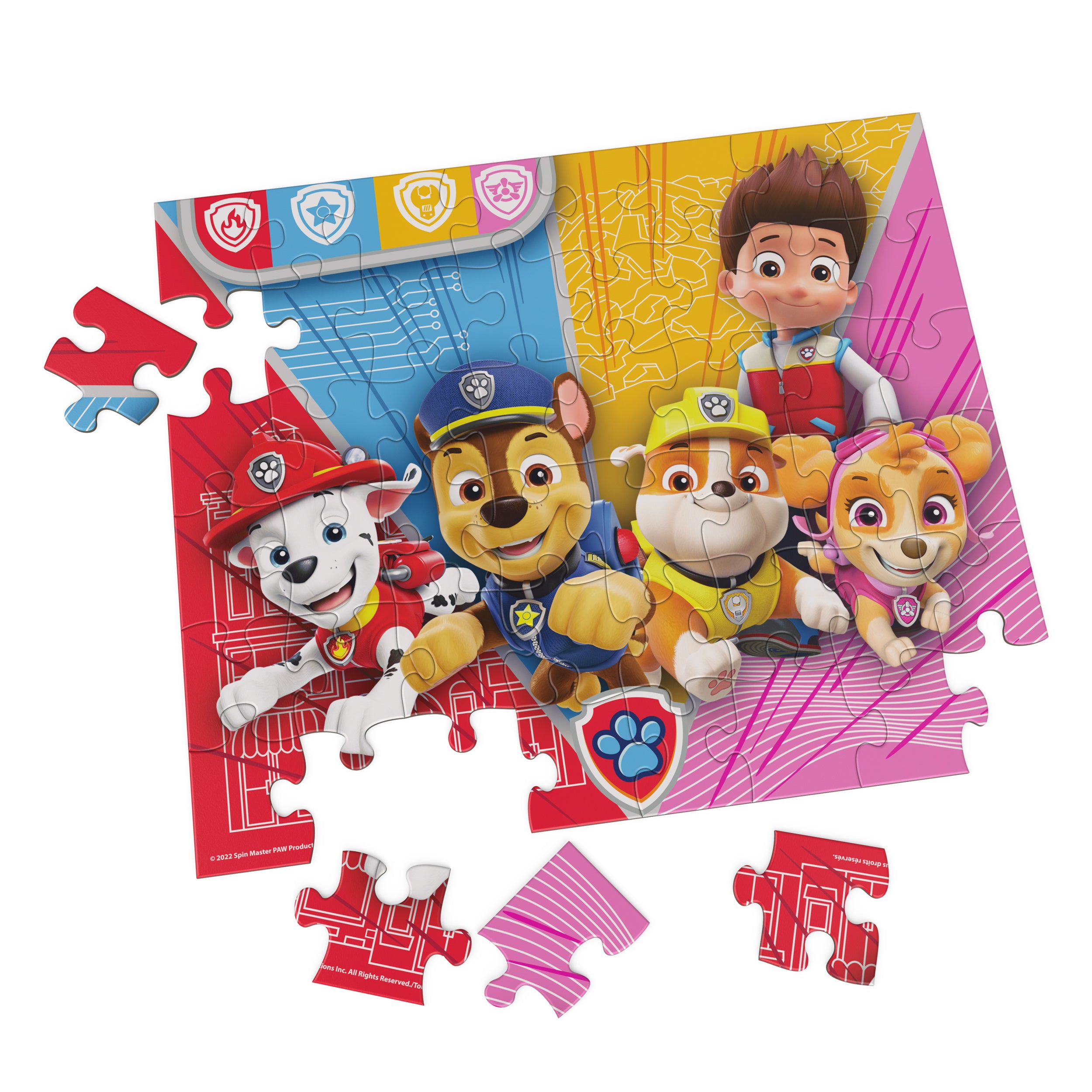 Puzzle SPINMASTER GAMES Paw Patrol Tower, 48 pièces, 6067569