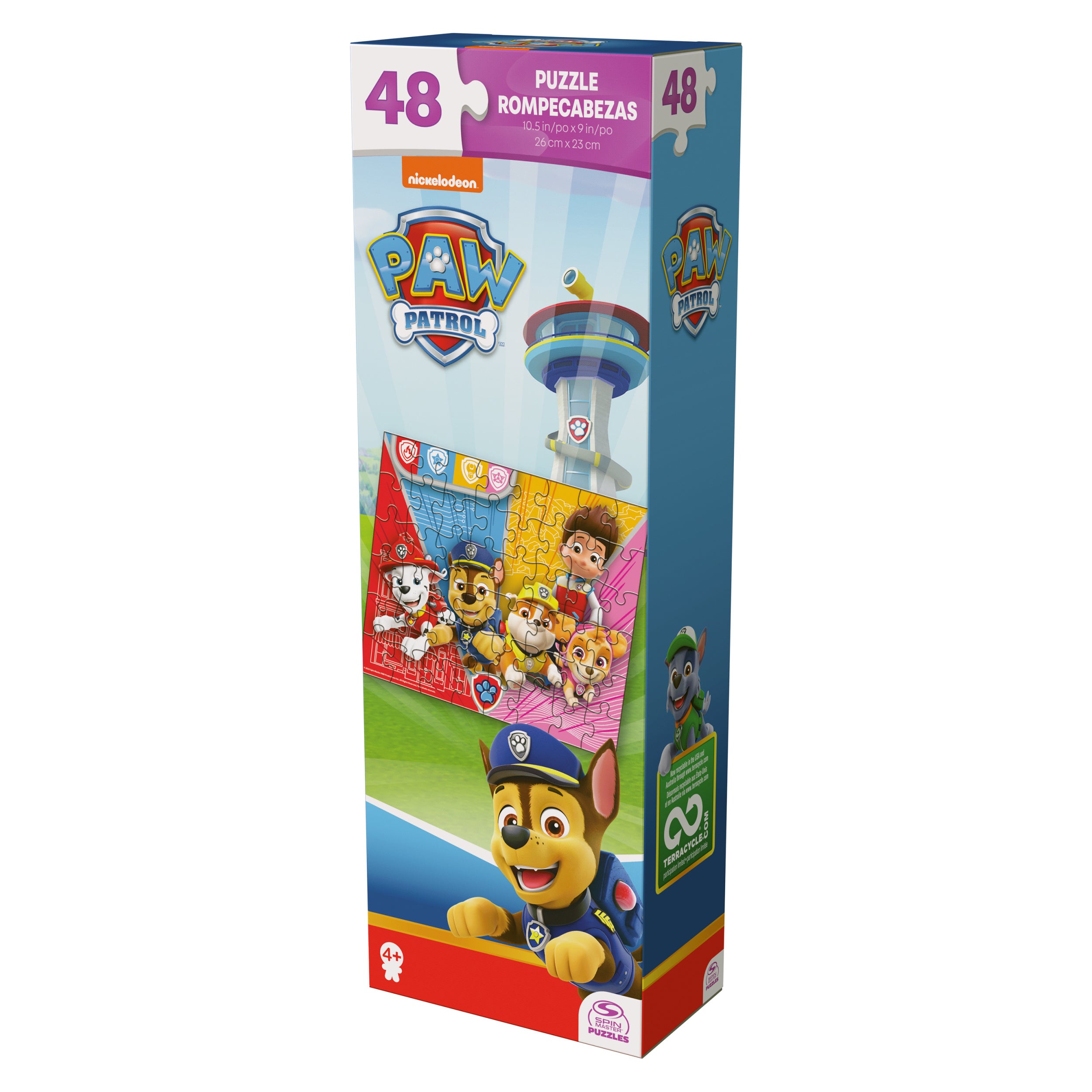 Puzzle SPINMASTER GAMES Paw Patrol Tower, 48 pièces, 6067569