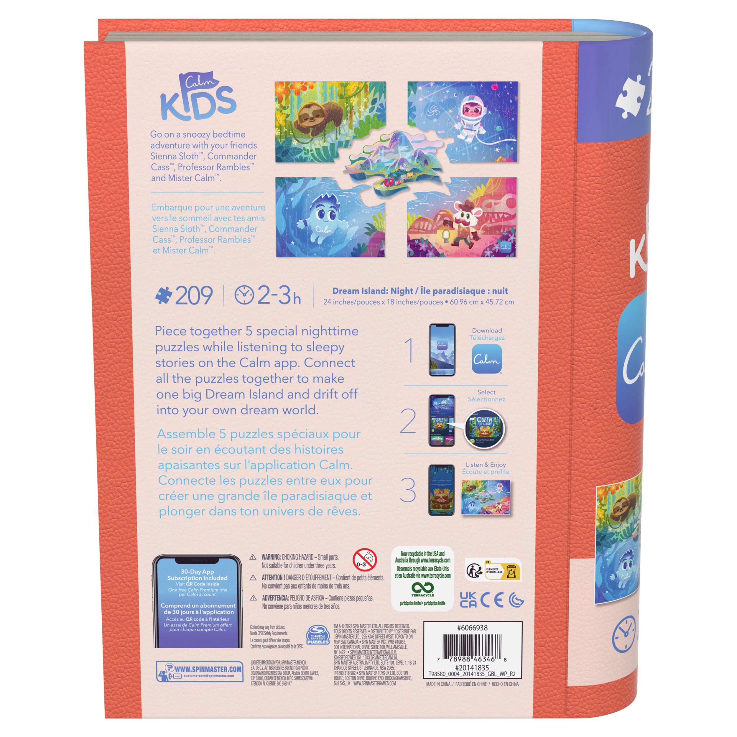 Livre de puzzles SPINMASTER GAMES, 6066938