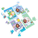 Spinmaster games ensemble de puzzles gabbys dollhouse 4 puzzles 6067990