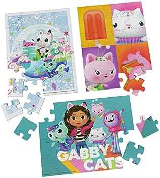SPINMASTER GAMES Ensemble de puzzles Gabbys Dollhouse, 3 puzzles, 6066549