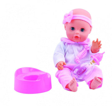 Poupée BAMBOLINA avec fonction boisson et mouillage, Amore 33 cm, BD1807